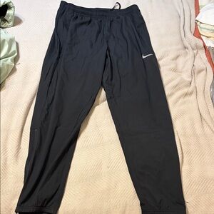 Nike Black Athletic Joggers Pants Dri-fit